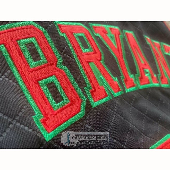 Camiseta Los Angeles Lakers Kobe Bryant NO 8 Mitchell & Ness 1996-97 Negro